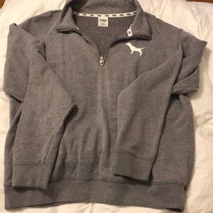 pink pullover